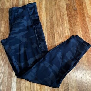 Athleta Black Camo Leggings
